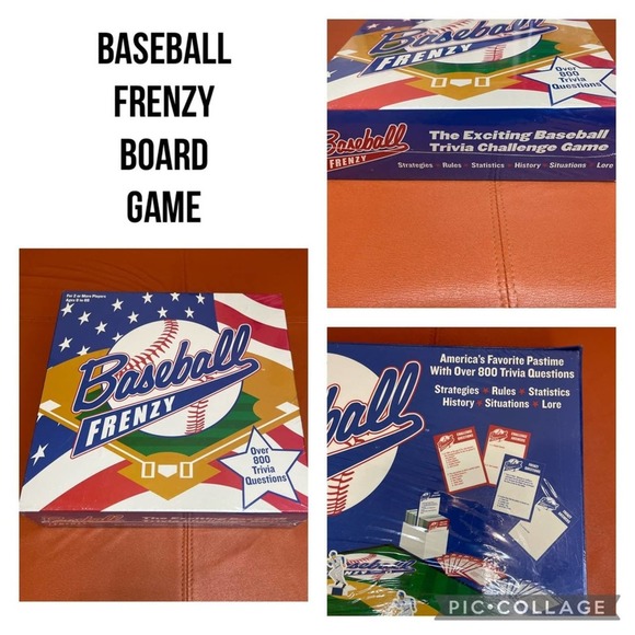 Baseball Frenzy Board Game - Picture 1 of 7